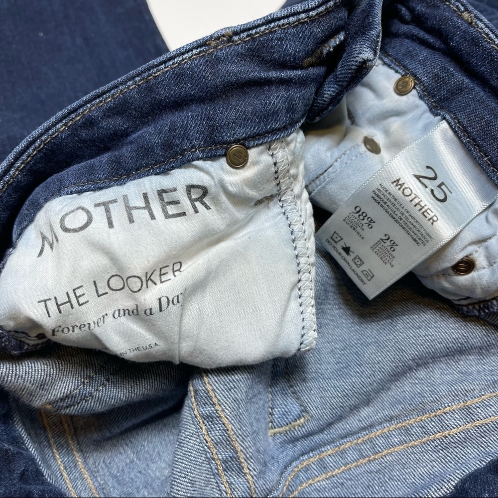 MOTHER The Looker Forever & A Day Skinny Jeans Size 25 - Picture 9 of 12